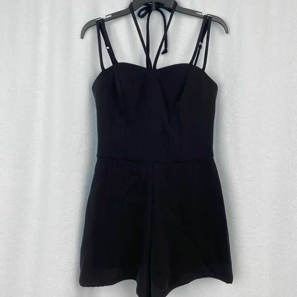 Bebe Black Romper - Picture 2 of 7